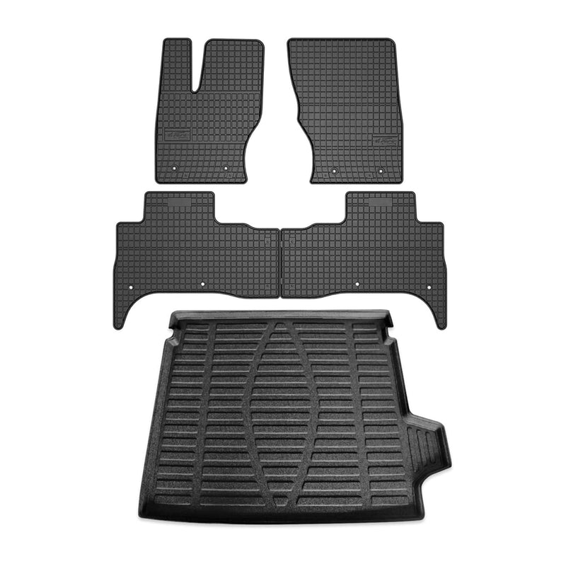 2014-2022 Land Rover Range Rover Sport Floor Mats & Cargo Liner Full Set All Weather Black