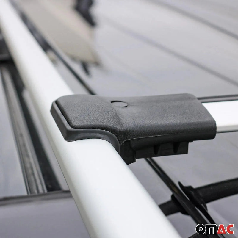 Roof Rack Cross Bars Luggage Carrier for Jeep Renegade 2015-2023 Silver - OMAC USA