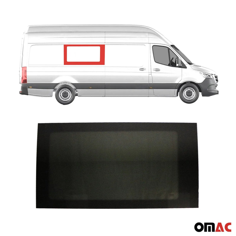 2006-2018 Mercedes Sprinter W906 Window Glass Fit Kit Mid Right Sliding Door L3L4