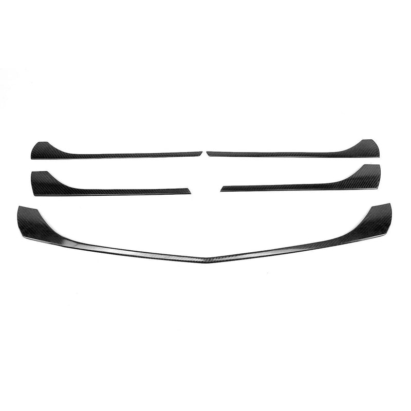 2016-2024 Mercedes Metris Front Bumper Grill Trim Molding Carbon Fiber 5x