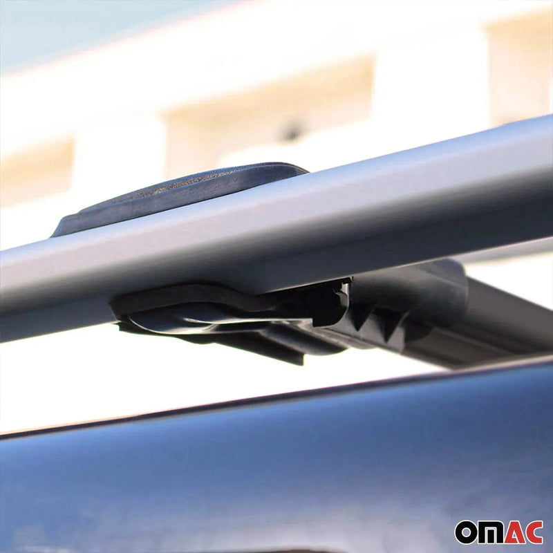 Roof Rack Cross Bars Luggage Carrier for Mercedes Metris 2016-2024 Alu Black 2x - OMAC USA