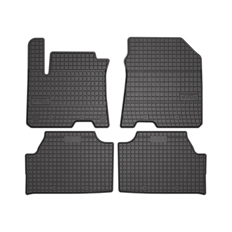 2019-2023 Hyundai Kona EV Floor Mats Liners Full Set All Weather Rubber Black