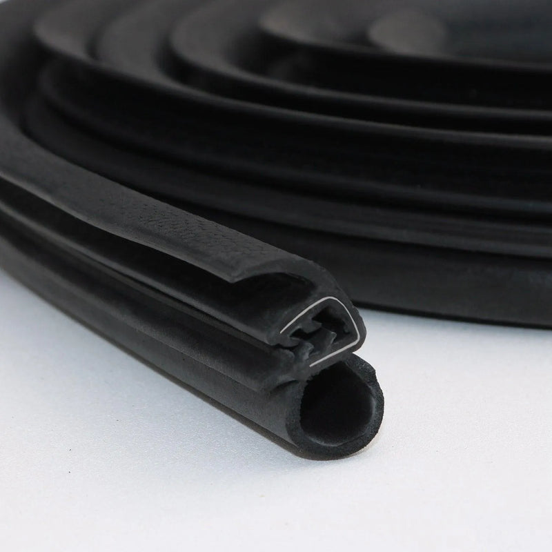 Universal Rubber Seal Car Weatherstrip Seal Strip 157 inch