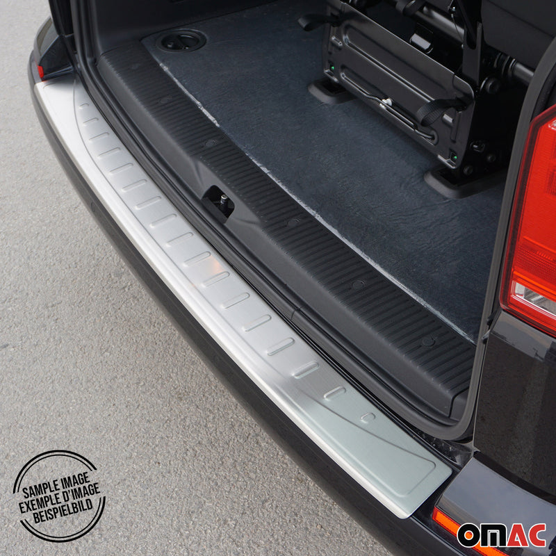 2007-2015 Audi Q7 4L Rear Bumper Guard Stainless Steel Brushed