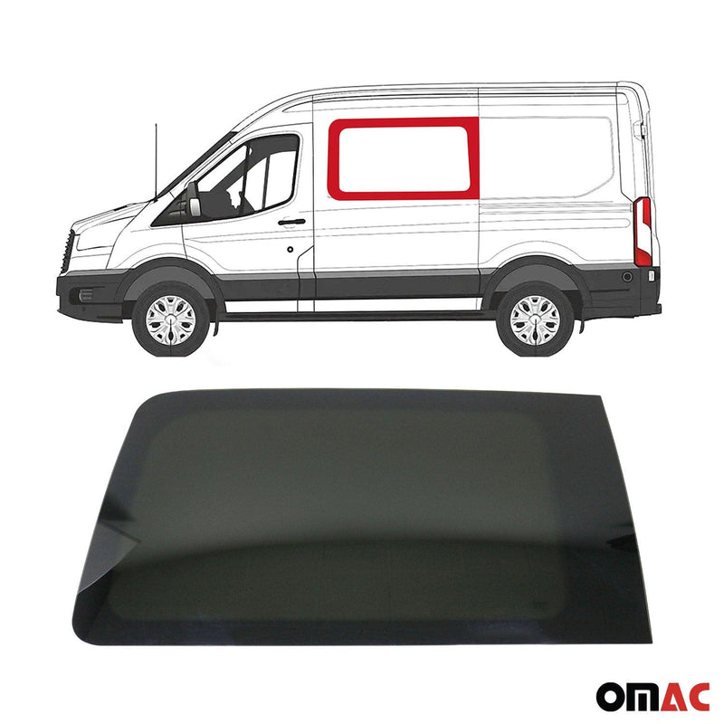 2015-2024 Ford Transit Window Glass Mid-High Roof Front Left Side L2 L3 L4