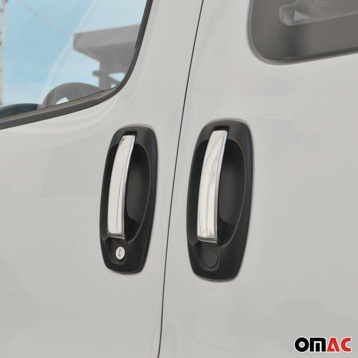 Car Door Handle Cover Protector for RAM ProMaster City 2015-2022 S. Steel 4x