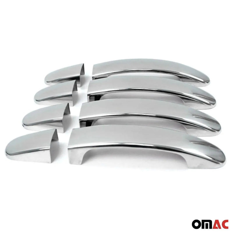 Car Door Handle Cover Protector for Ford Transit 150 2015-2024 Steel 8 Pcs - OMAC USA