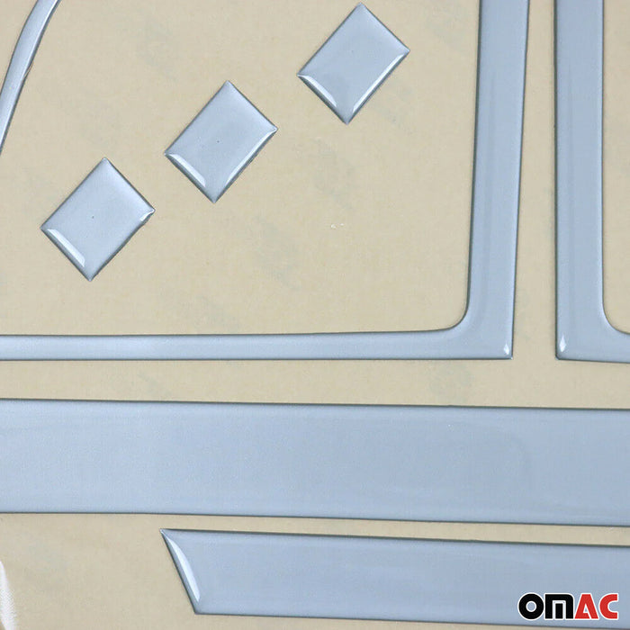 Aluminium Look Dashboard Console Trim Kit for Suzuki Vitara 2006-2014 12 Pcs