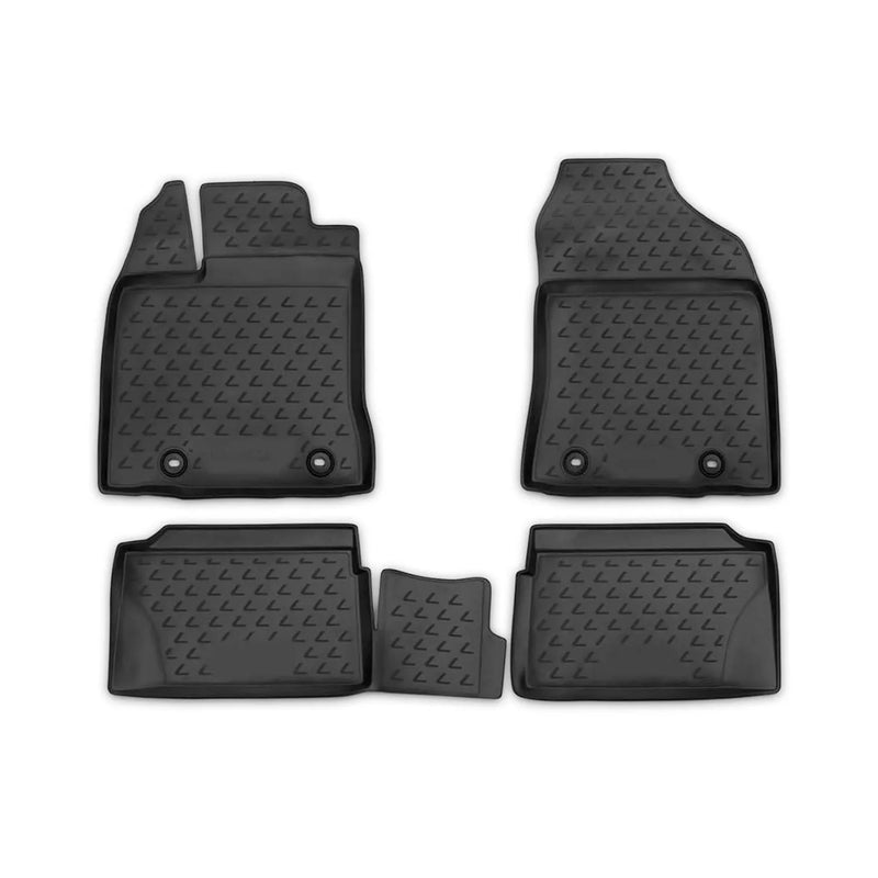 2011-2017 Lexus CT 200h Floor Mats Liners Full Set All Weather Black