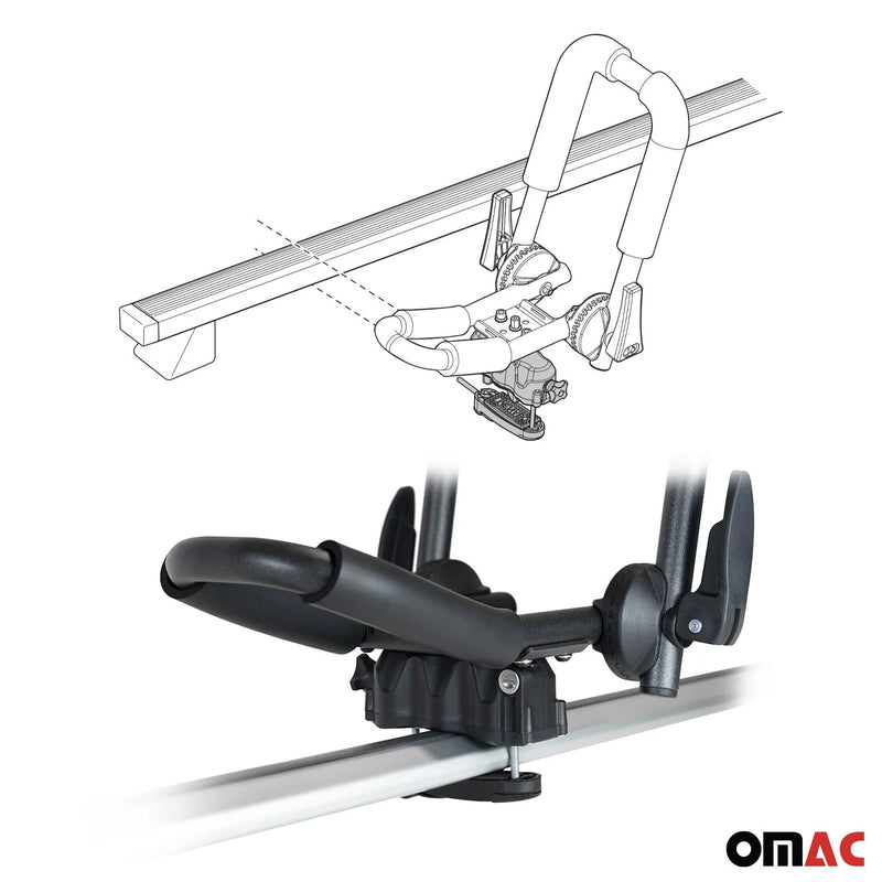 Menabo Clamby 2 Kayak Carrier Niagara Roof Rack Fixing Kit