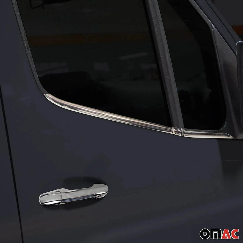 Door Handle Cover Protector for Mercedes Sprinter W907 910 2019-2024 2Key Hole - OMAC USA