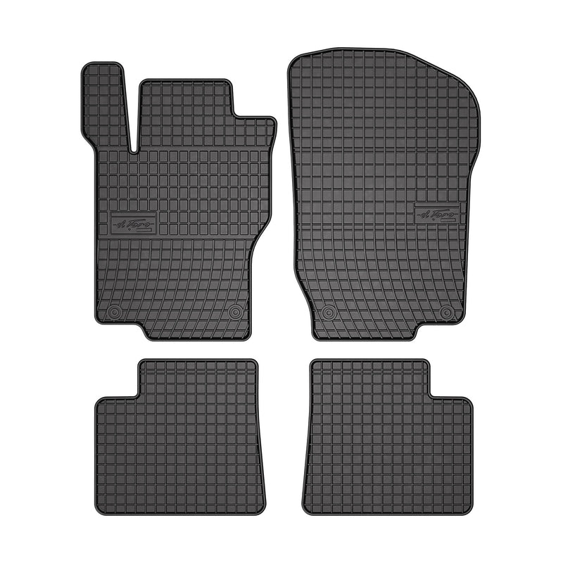 2005-2011 Mercedes M Class W164 Floor Mats Liners Full Set All Weather Rubber Black