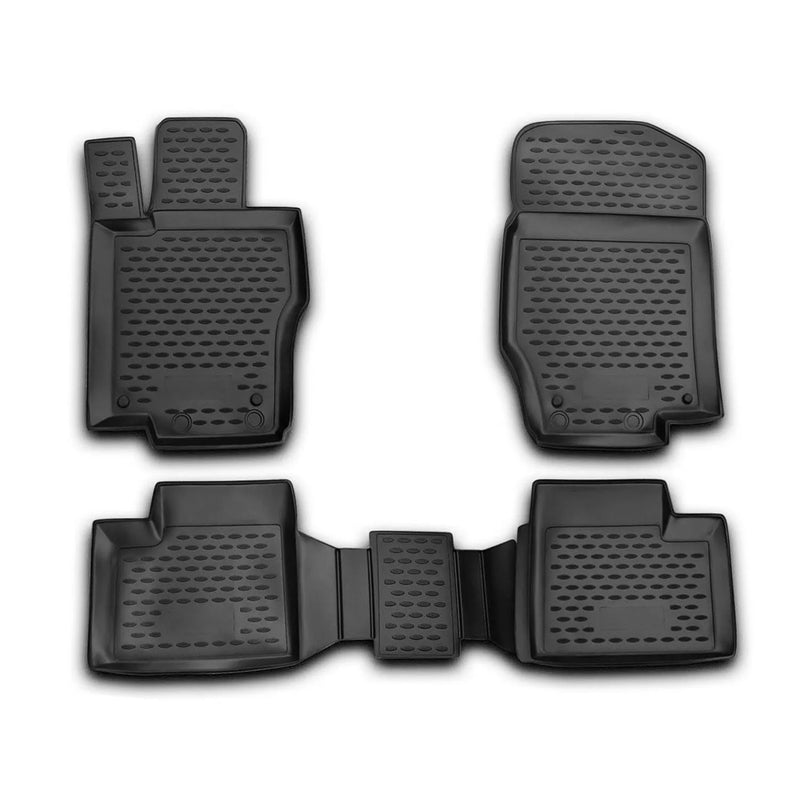 2005-2011 Mercedes M Class W164 Floor Mats Liners Full Set All Weather Black