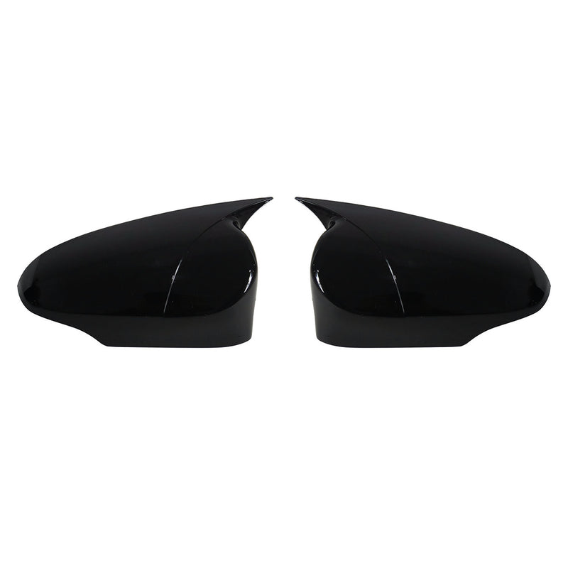 2018-2022 Toyota C-HR Side Mirror Cover Caps Piano Black 2 Pcs