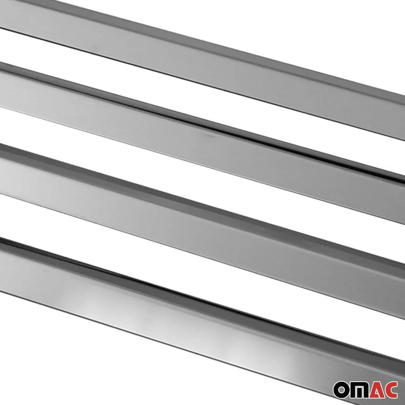 Window Molding Trim Streamer for Mercedes M ML Class W163 1997-2005 S. Steel 4x - OMAC USA