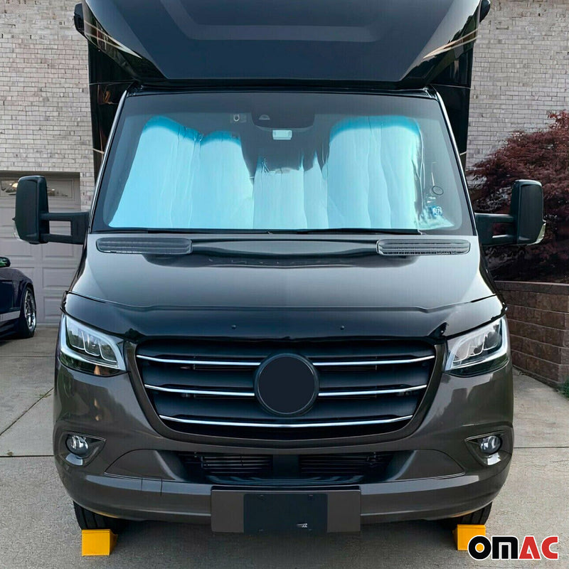 2019-2025 Mercedes Sprinter W907 910 Front Bug Shield Hood Deflector 1 Pc Smoke