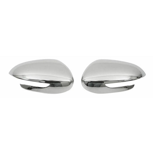 Side Mirror Cover Caps Fits Kia Sportage 2017-2022 Steel Silver 2 Pcs - OMAC USA