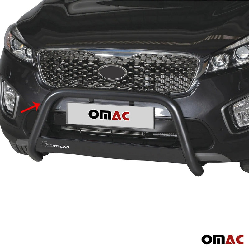 2016-2018 Kia Sorento Local Pickup Bull Bar Push Front Bumper Black 1 Pc