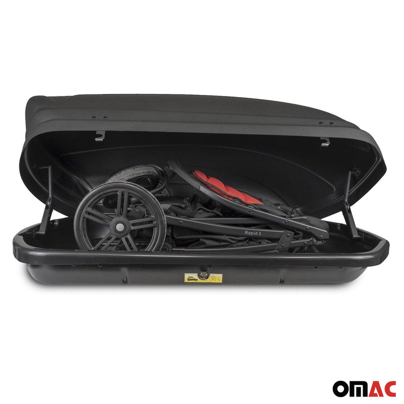 Roof Cargo Box 14 Cubic Feet Black