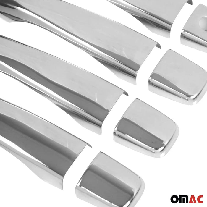 Car Door Handle Cover Protector for Nissan Kicks 2018-2024 Steel Chrome 8 Pcs