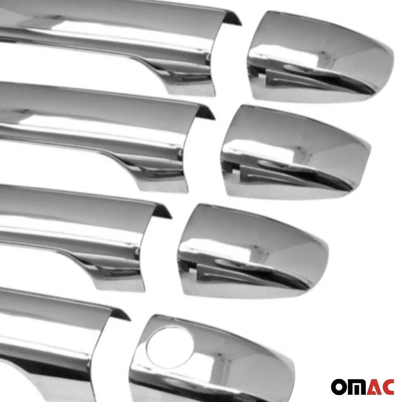 Car Door Handle Cover Protector for Mercedes Metris 2016-2024 Stainless Steel 8x - OMAC USA