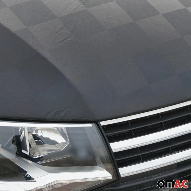 Car Bonnet Mask Hood Bra for Mercedes Metris 2016-2024 Chequered - OMAC USA