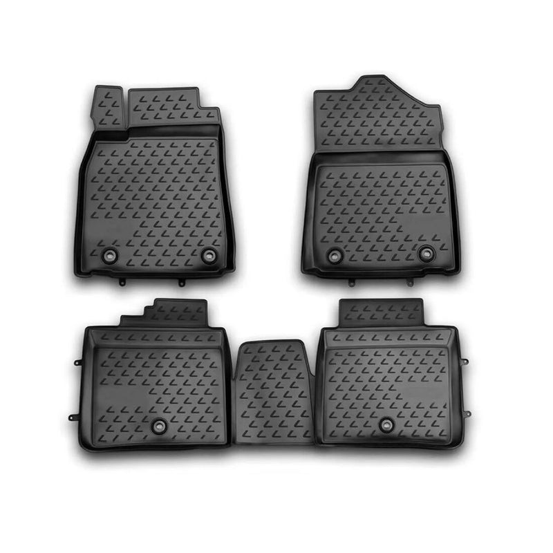 2013-2018 Lexus ES 350 Floor Mats Liners Full Set All Weather Black