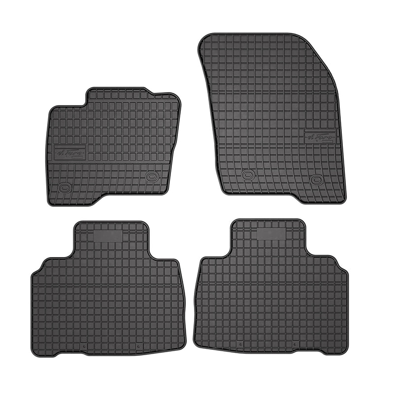 2015-2024 Ford Edge Floor Mats Liners Full Set All Weather Rubber Black