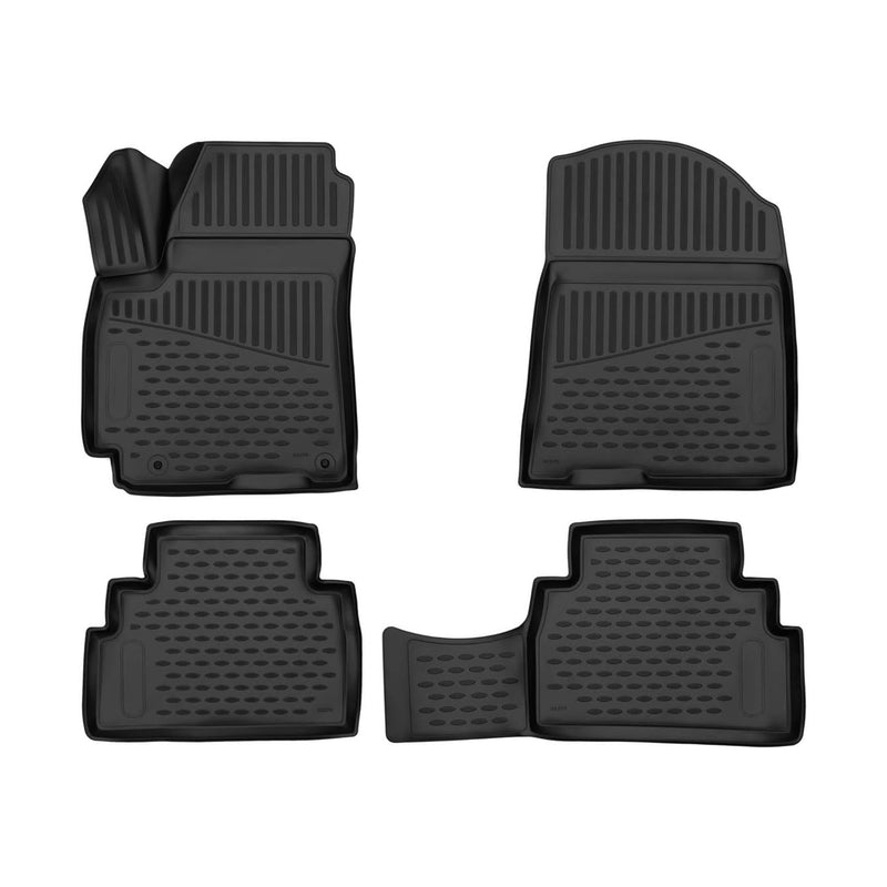 2020-2025 Kia Soul Floor Mats Liners Full Set All Weather Black