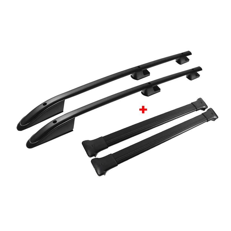 2015-2020 Ford Transit Extended Roof Racks & Roof Rack Rails Black