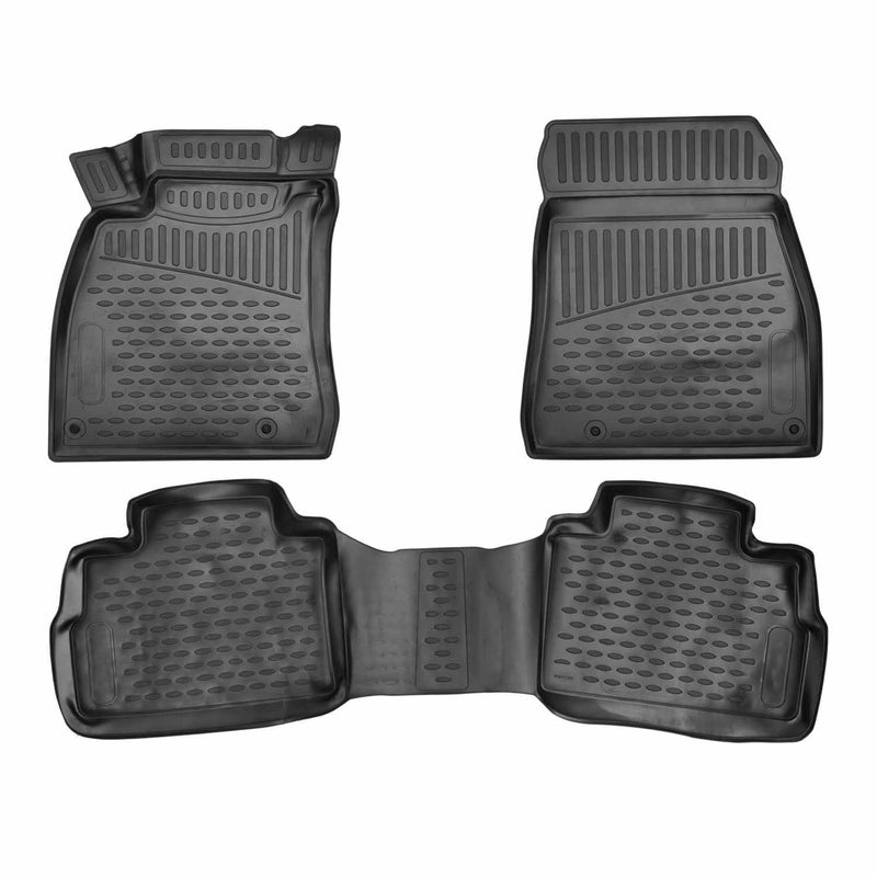 2020-2024 Nissan Sentra Floor Mats Liners Full Set All Weather Black