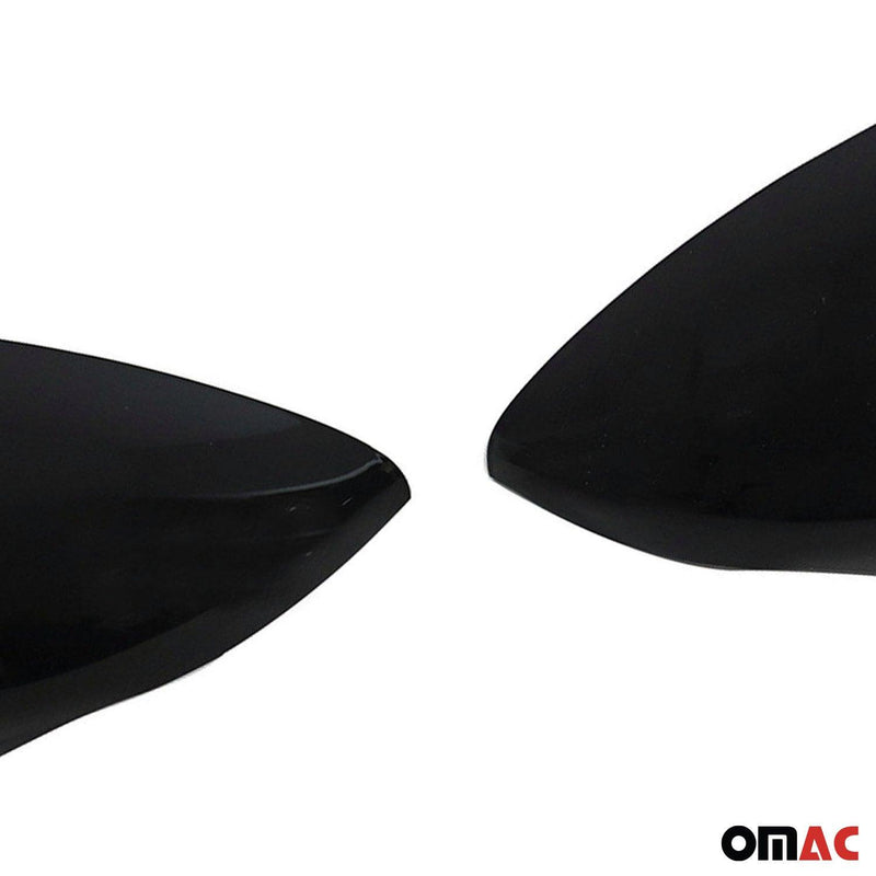 2011-2019 Ford Fiesta / B-Max Side Mirror Cover Caps Piano Black 2 Pcs