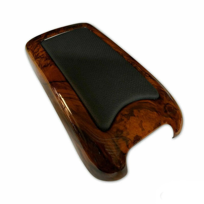 Armrest Box Lid Cover for Mercedes C Class W203 2001-2009 Wood Walnut 1Pc