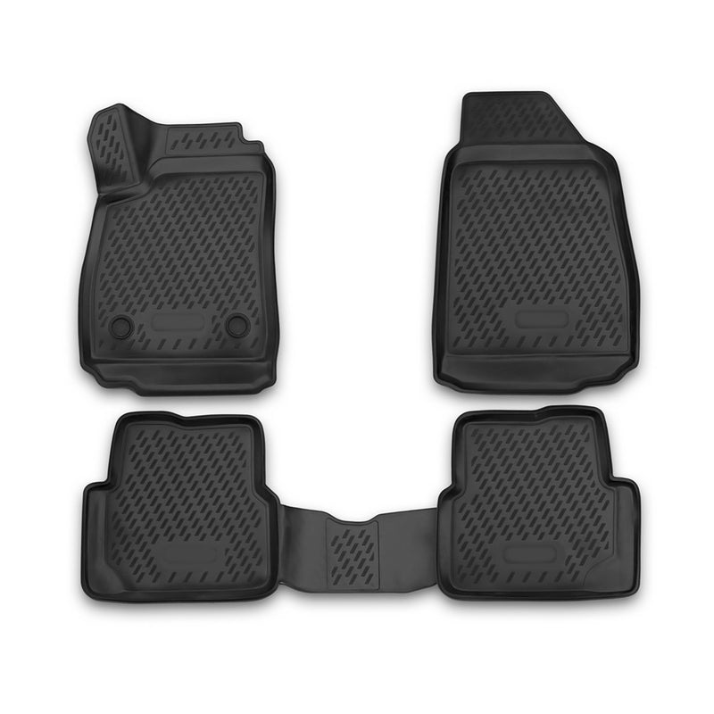 2005-2010 Chevrolet Cobalt Floor Mats Liners Full Set All Weather Black