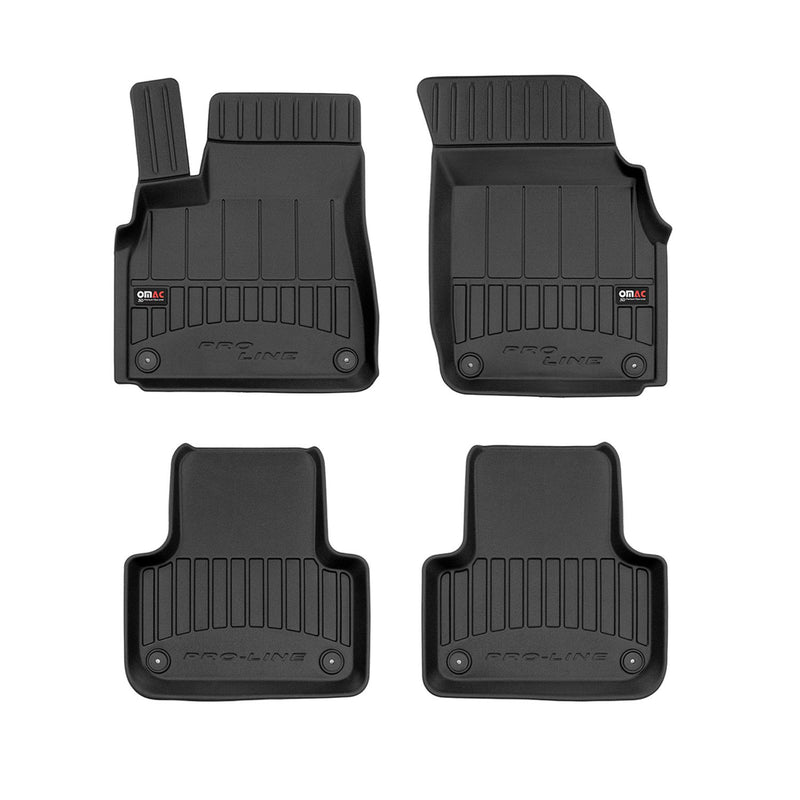 2018-2024 Audi Q7 Premium Floor Mats Liners Full Set All Weather Heavy Duty