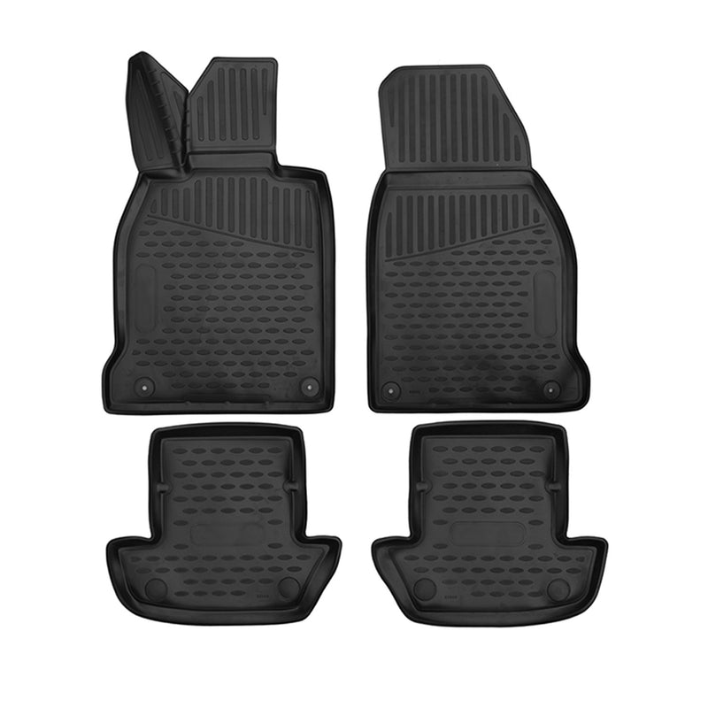 2020-2024 Porsche 911 Coupe Floor Mats Liners Full Set All Weather Black