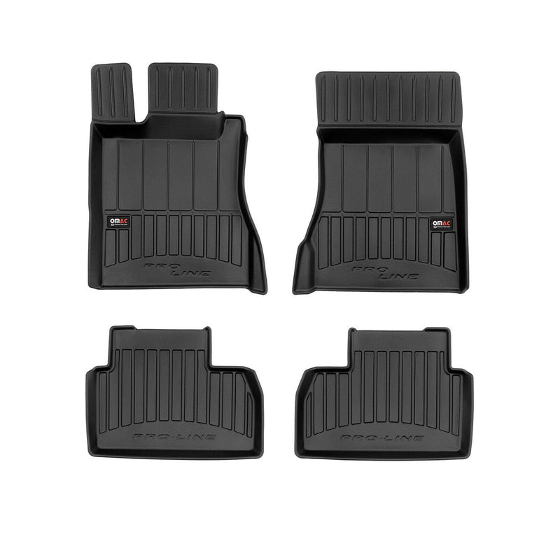 1999-2006 Mercedes S Class W220 SWB Premium Floor Mats Liners Full Set All Weather Heavy Duty Black