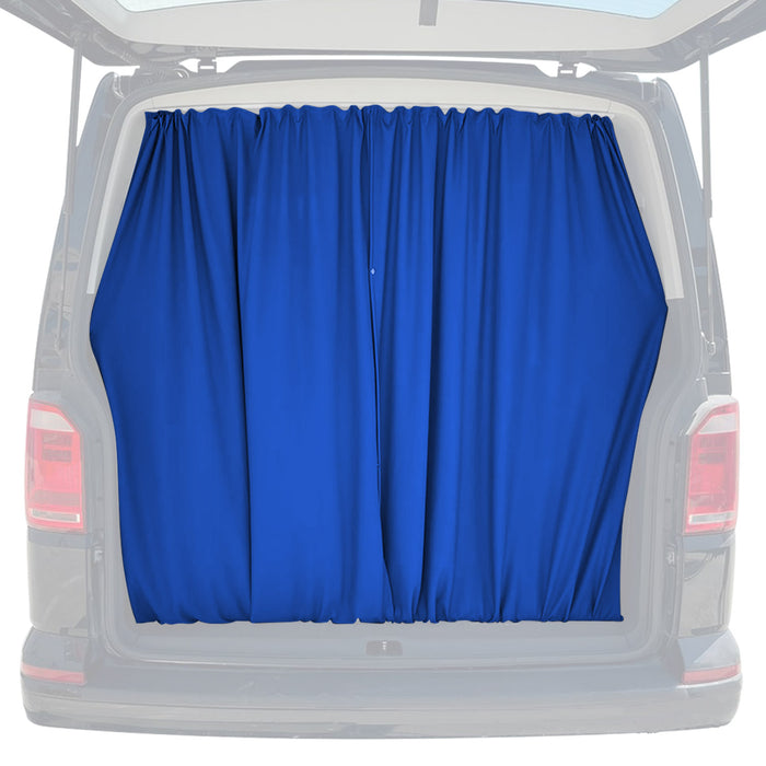 Trunk Tailgate Curtain for RAM ProMaster City Blue 2 Privacy Curtains