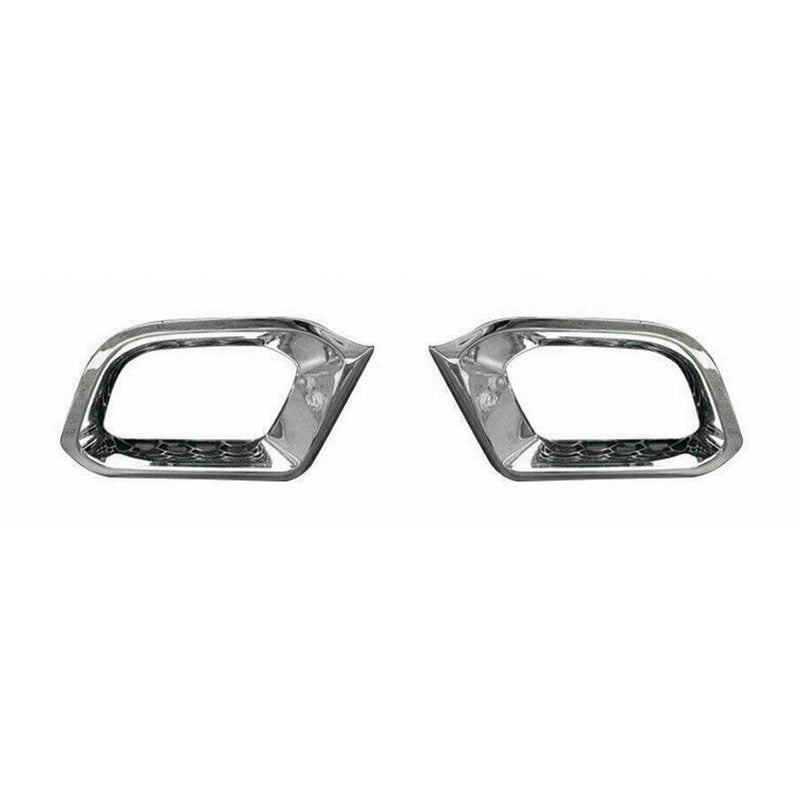 2014-2018 Jeep Cherokee KL Chrome Front Bumper Grille Outlet Trim Grill Air