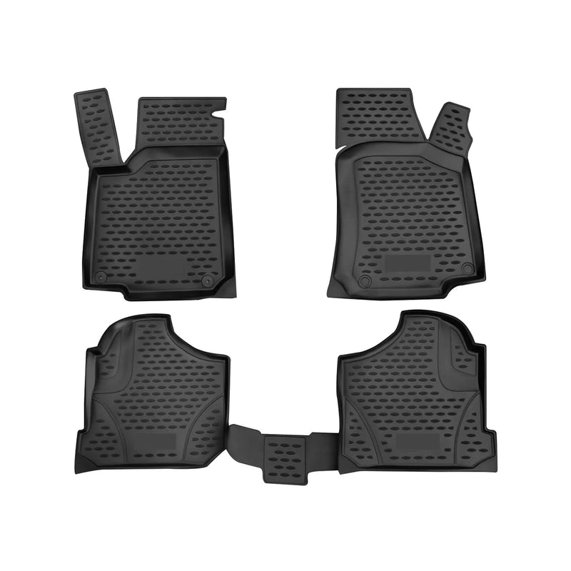 1998-2006 VW Golf Mk4 Floor Mats Liners Full Set All Weather Black