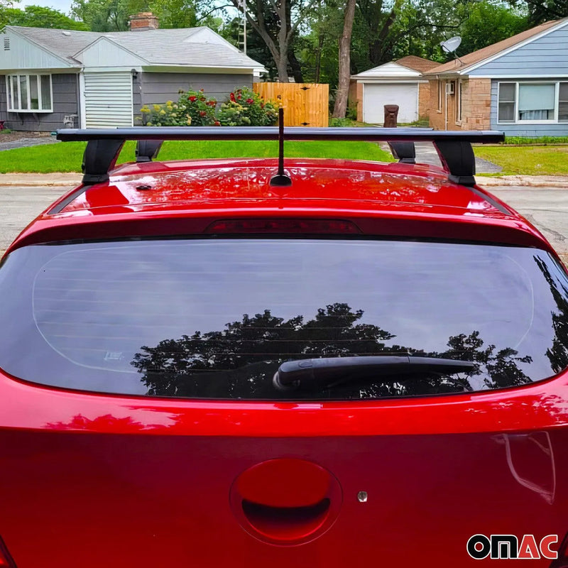 2004-2013 BMW 3 Series E90 E91 E92 Roof Rack Cross Bars Black