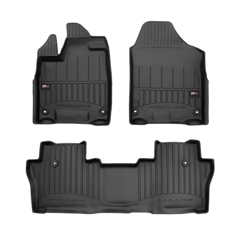 2019-2024 Honda Passport Premium Floor Mats Liners Full Set All Weather Heavy Duty