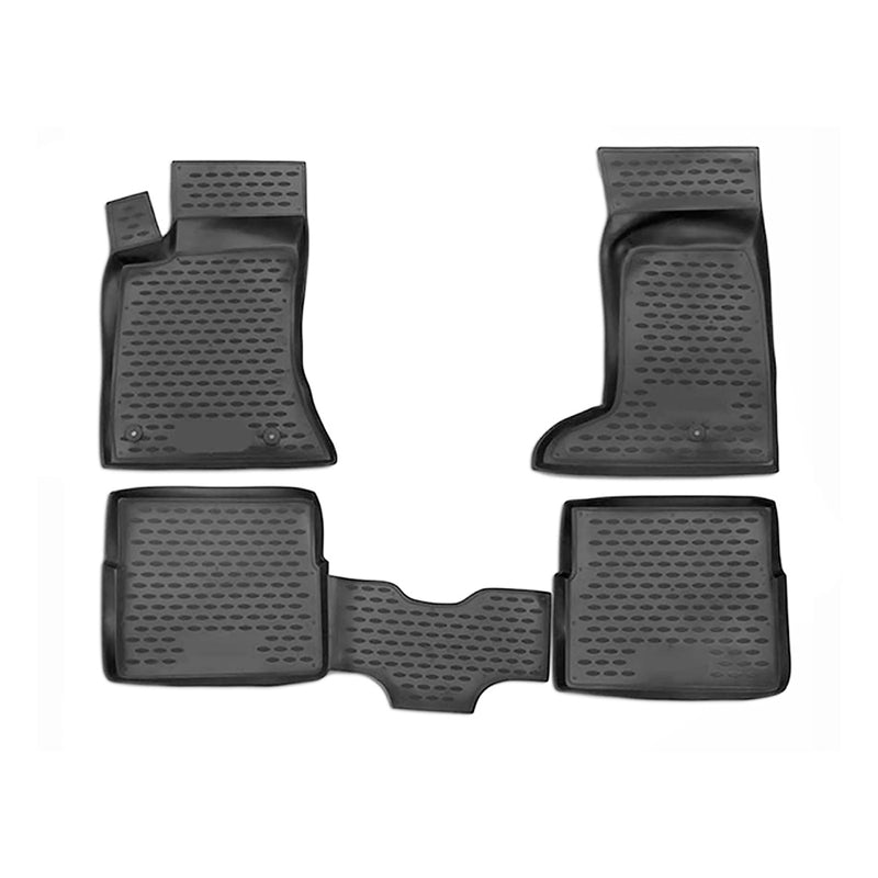 2004-2009 Cadillac SRX Floor Mats Liners Full Set All Weather Black