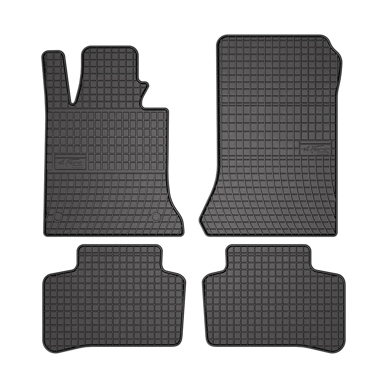 2009-2015 Mercedes GLK Class X204 Floor Mats Liners Full Set All Weather Rubber Black