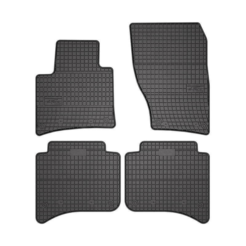 2011-2018 Porsche Cayenne Floor Mats Liners Full Set All Weather Rubber Black