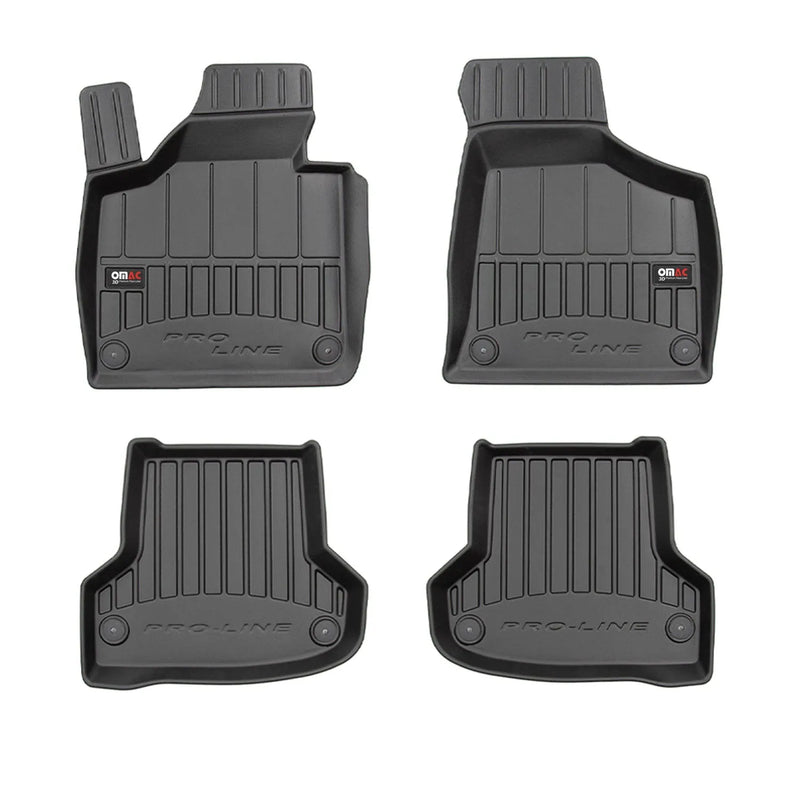 2020-2024 Porsche Taycan Premium Floor Mats Liners Full Set All Weather Heavy Duty