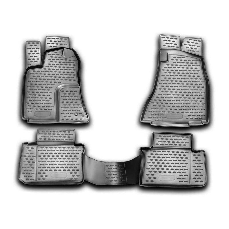 2005-2010 Chrysler 300 / 300C Floor Mats Liners Full Set All Weather Black