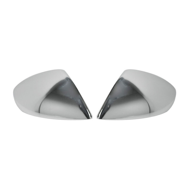 2011-2018 VW Touareg Side Mirror Cover Caps Steel Silver 2 Pcs