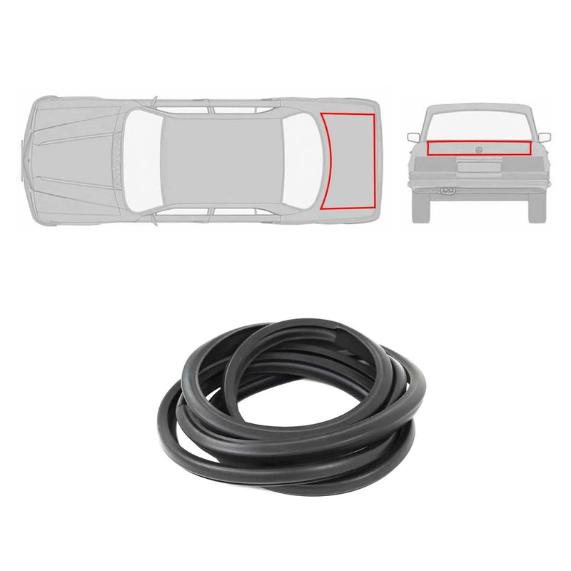 1972-1980 Mercedes S Class W116 Weather Strip Trunk Rubber Dust Seal Strip