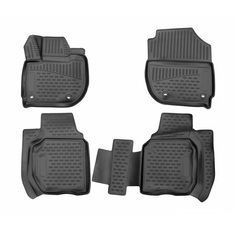 2015-2020 Honda Fit Floor Mats Liners Full Set All Weather Black